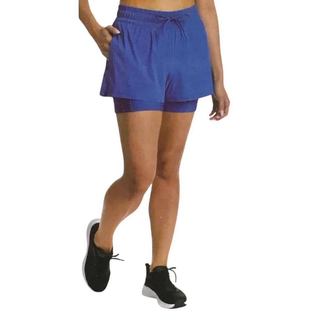 Spyder Womens Blue 4 way stretch Shorts S